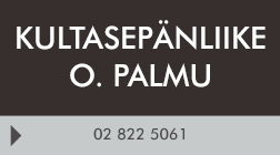 Kultasepänliike O. Palmu logo